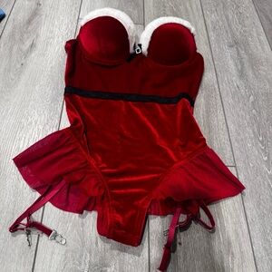 NWOT Santa's Helper one piece size L
